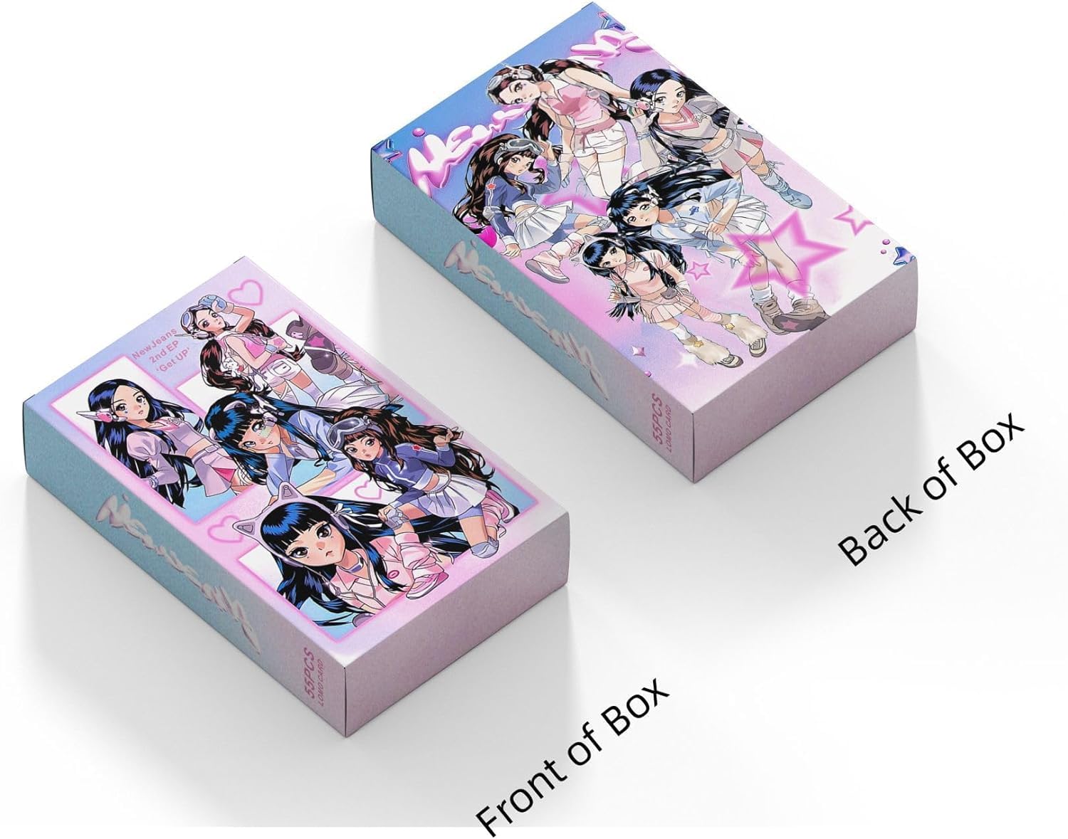 Careflection Kpop New Jeans 55 pcs New Album 'Get Up' Lomo Cards